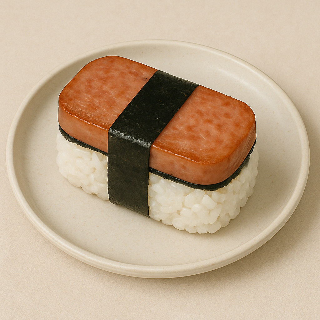 스팸사각김밥
